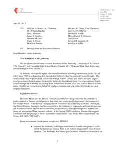 New York law / New York state public-benefit corporations / Vince Demuzio / Pat Quinn / Government of Illinois / Illinois / Illinois State Senators