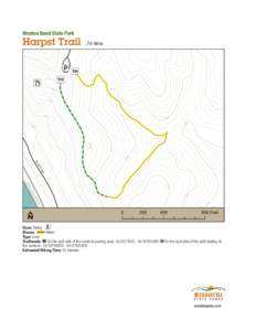 Weston Bend State Park  Harpst Trail . 70 M i l e
