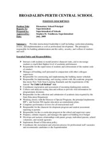 Microsoft Word - Elementary Principal Position Description[1].doc