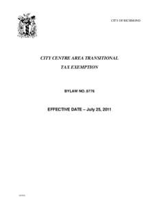 Microsoft Word - CITYHALL-#[removed]v1-Subdivision_4_-_City_Centre_Area_Tran…