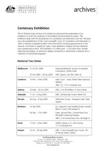 Microsoft Word - Centenary Exhibition Guide national - printfinal.doc