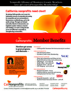 NAMC Member Benefits Flyer