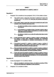 MEPC 65/WP.10 Annex 1, page 1 ANNEX 1 DRAFT AMENDMENTS TO MARPOL ANNEX VI Regulation 2 1