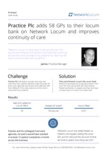 network locum case studies employer 2