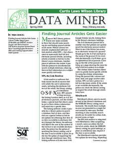 Curtis Laws Wilson Library  data miner Spring[removed]I� ���� �����: