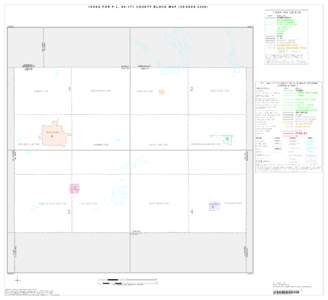 INDEX FOR P.L[removed]COUNTY BLOCK MAP (CENSUS[removed]INDEX MAP LEGEND SYMBOL NAME STYLE