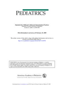 Vaccines / Drug safety / Centers for Disease Control and Prevention / National Center for Immunization and Respiratory Diseases / Immunization registry / Vaccine injury / Vaccination schedule / National Childhood Vaccine Injury Act / Vaccine / Medicine / Health / Vaccination