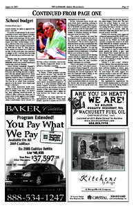 August 11, 2005  THE LANDMARK Holden, Massachusetts Page 15