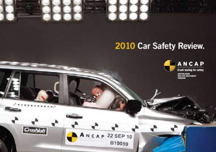 2010 Car Safety Review.  What is ANCAP? Australasia’s leading independent vehicle safety advocate. The Australasian New Car Assessment Program (ANCAP) is supported by Australian and New Zealand Automobile clubs, Austr