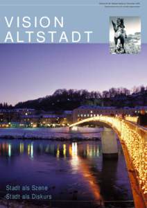 Zeitschrift der Altstadt Salzburg | Dezember 2005 Österreichische Post AG, Info.Mail Entgelt bezahlt