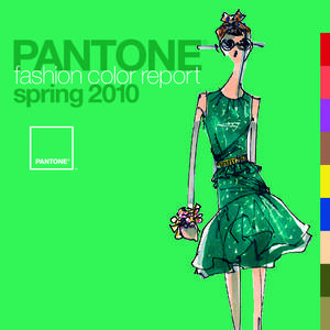 PANTONE fashion color report ®  spring 2010