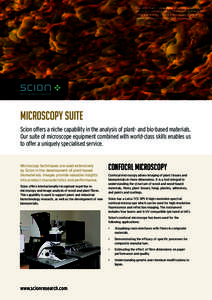 Bioplastic made from a bacterial culture grown in a bioreactor consisting mainly of polyhydroxyalkanoate (PHA) and pressed to form a thin plastic sheet as viewed with a scanning electron microscope.  Microscopy suite