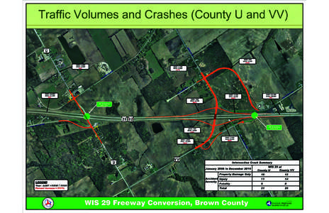 WIS 29 Free Way Conversion, County FF to County U - Brown County