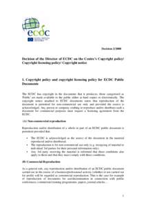 Data / Health / Information / Copyright / ESCAIDE / European Centre for Disease Prevention and Control / Eurosurveillance / Zsuzsanna Jakab