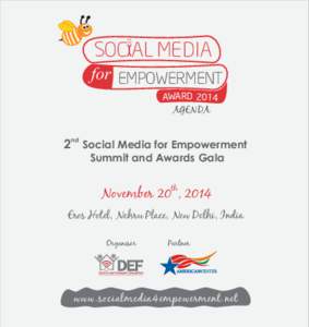 SOC AL MEDIA  for EMPOWERMENT AWARD 2014