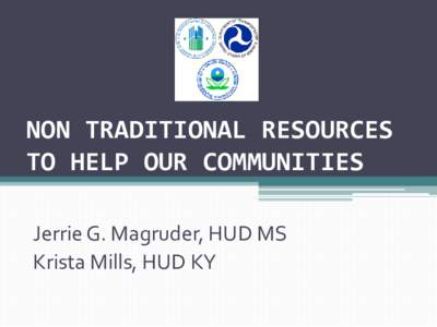 Session 2: Non-traditional Resources | Region 4 | US EPA