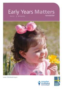 Early Years Matters Issue 15 Spring[removed]newsletter