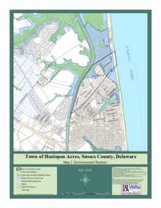 Map 2. Environmental Features