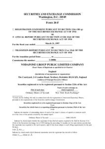 SECURITIES AND EXCHANGE COMMISSION Washington, D.C[removed]FORM 20-F REGISTRATION STATEMENT PURSUANT TO SECTION 12(b) OR (g) OF THE SECURITIES EXCHANGE ACT OF 1934 OR