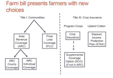 2014 Farm Bill: A Primer Title: Agricultural Act of 2014 Number of pages: 959 pages Estimated cost: $956 billion over ten years - $756 billion for nutrition assistance; $200 billion for agriculture. Specifics: Crop insu