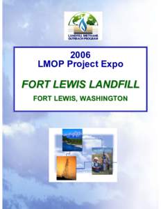 FORT LEWIS LANDFILL FORT LEWIS, WASHINGTON