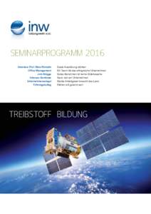 INW-BN Seminarprogramm 2016