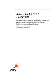 Financial statements / Generally Accepted Accounting Principles / Balance sheet / International Financial Reporting Standards / Income statement / Asset / Equity / Cash flow statement / Consolidation / Finance / Accountancy / Business