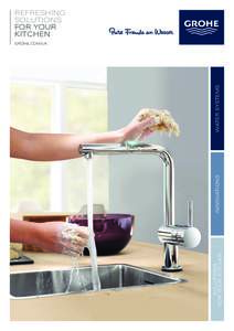 solutions foR youR kitchen innovations  WateR systems