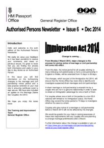 AP Newsletter Issue 6 -Dec 2014 V1 _2_.doc