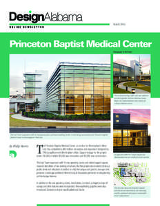 March[removed]Princeton Baptist Medical Center Photography by Bob Farley  The renovated wing (left) and new addition
