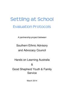 Evaluation methods / Education reform / Hands On Learning Australia / Youth / Evaluation / Experiential education / Gang Resistance Education and Training / Empowerment evaluation / Education / Alternative education / Educational psychology