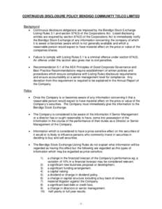 Microsoft Word - Continuous Disclosure - Approved Version.doc