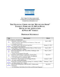 Law / Public administration / Lobbying / Public choice theory / Regulatory capture / CFPA / Consumer protection / U.S. Securities and Exchange Commission / U.S. Consumer Product Safety Commission / Administrative law / Consumer protection law / Government