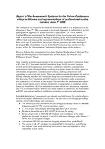 Evaluation / Assessment for Learning / teaching / Summative assessment / Standards-based education / Education / Evaluation methods / Educational psychology