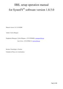 Microsoft Word - IBIL setupoperation manual.docx