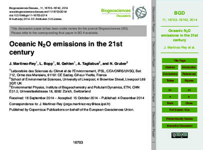 Nitrogen metabolism / Environmental microbiology / Soil biology / Denitrification / Nitrous oxide / Nitrification / Greenhouse gas / Oxygen / Intergovernmental Panel on Climate Change / Chemistry / Matter / Biology