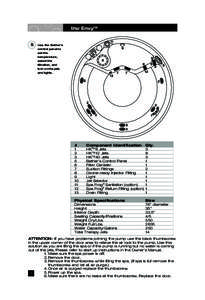 the Envy™  5 Use the Bather’s control panel to