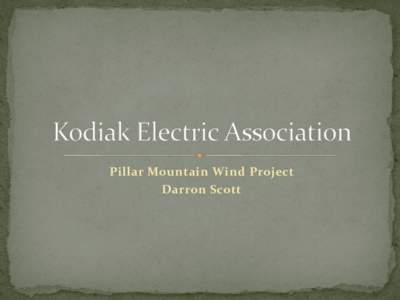 Kodiak Electric Association