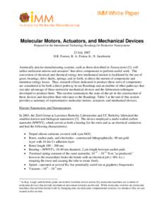 Microsoft Word - IMM_Roadmap_molecular_machines.doc