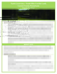Earth Conservancy - South Valley Corridor Lands - Luzerne County, Pennsylvania