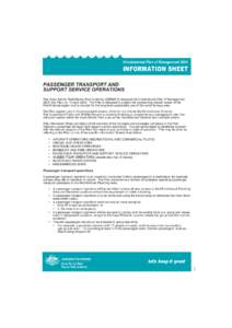 Hinchinbrook Plan of Management[removed]INFORMATION SHEET PASSENGER TRANSPORT AND SUPPORT SERVICE OPERATIONS The Great Barrier Reef Marine Park Authority (GBRMPA) released the Hinchinbrook Plan of Management