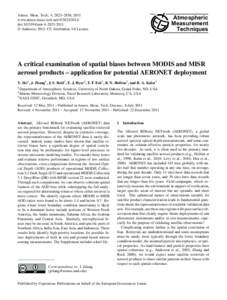 Atmos. Meas. Tech., 4, 2823–2836, 2011 www.atmos-meas-tech.netdoi:amt © Author(sCC Attribution 3.0 License.  Atmospheric