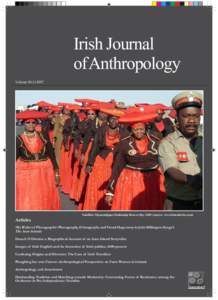 Irish Journal of Anthropology  VolumeIrish Journal of Anthropology