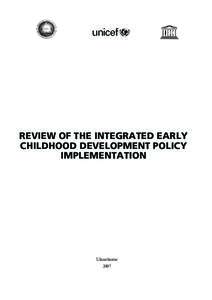 Early childhood education / Kindergarten / Mongolia / Asia / Educational stages / United Nations / UNICEF