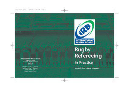 Penalty / Try / Touch judge / Free kick / Line-out / Offside / Rugby union / Referee / Drop kick / Sports / Laws of association football / Rugby union match officials