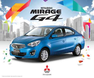 FA Mitsubishi Mirage G4 Full Brochure 11.5in x 9.5in FOR WEB