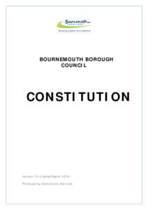 Dorset / Bournemouth / Councillor / Overview and Scrutiny / Local government in the United Kingdom / Local government in England / Government of the United Kingdom