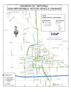 411 AVE  407 AVE DAVISON CO - MITCHELL 2009 REPORTABLE MOTOR VEHICLE CRASHES