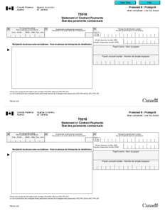 Clear Data  Help Protected B / Protégé B when completed / une fois rempli