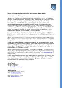 Microsoft Word - Investment Press Release FINAL December 2010.doc